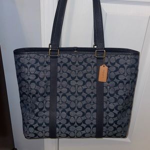 Coach Denim Handbag